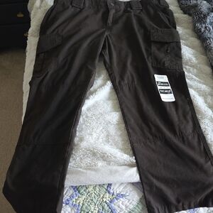 Men's Rugged Dark Brown Cargo Pants